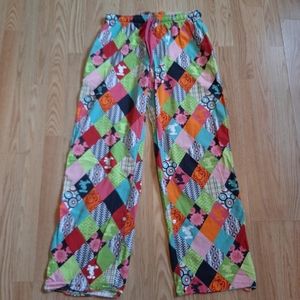 Walt Disney World Lounge Wear Sleep Pajama Pants Capris